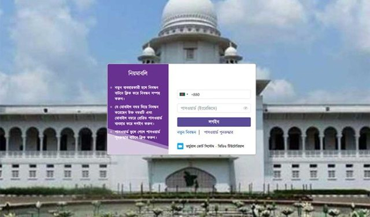 লকডাউনে সক্রিয় ৪ ভার্চুয়াল কোর্ট