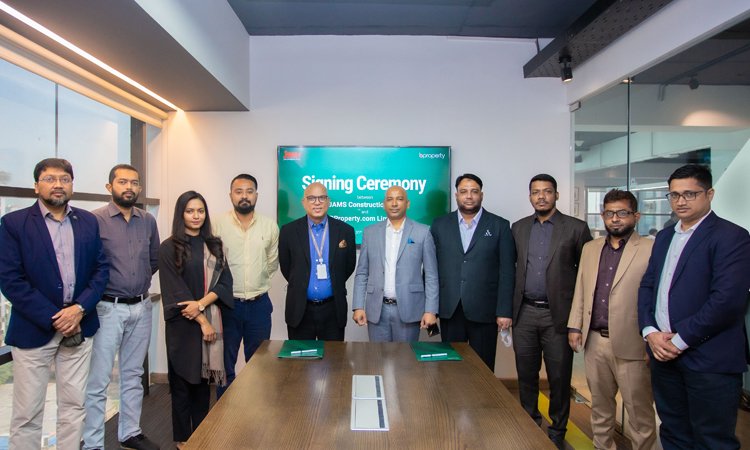 বিপ্রপার্টি এখন জেমস কন্সট্রাকশন লিমিটেড এর এক্সক্লুসিভ মার্কেটিং পার্টনার
