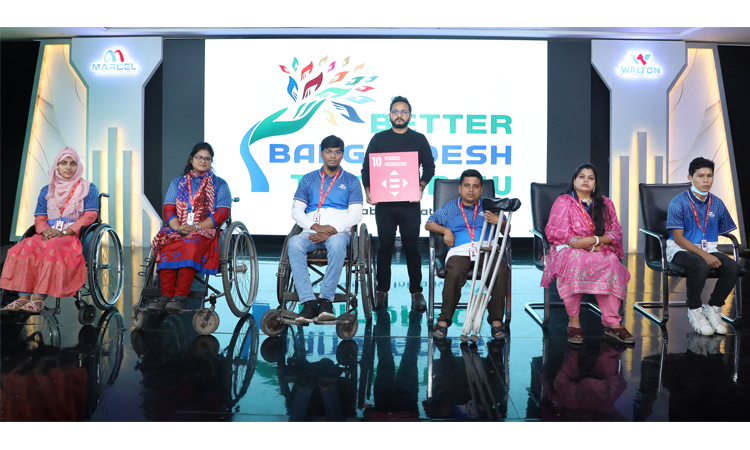 ৬ বিশেষ চাহিদা সম্পন্ন ব্যাক্তিকে নিয়োগ দিলেন ওয়ালটনের এমডি
