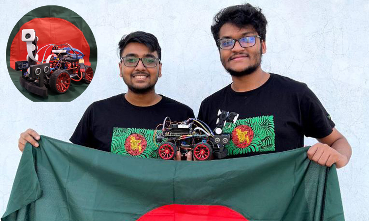 ওয়ার্ল্ড রোবট অলিম্পিয়াডে প্রথম অংশ নিয়েই সেরা দশে বাংলাদেশ