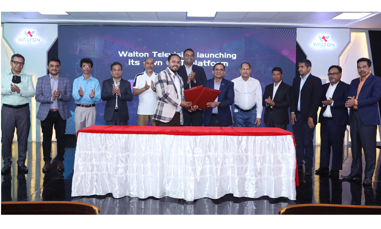 ওয়ালটন স্মার্ট টিভিতে এক্সক্লুসিভ ওটিটি প্লাটফর্ম ‘বঙ্গওয়াল’ সংযোজন