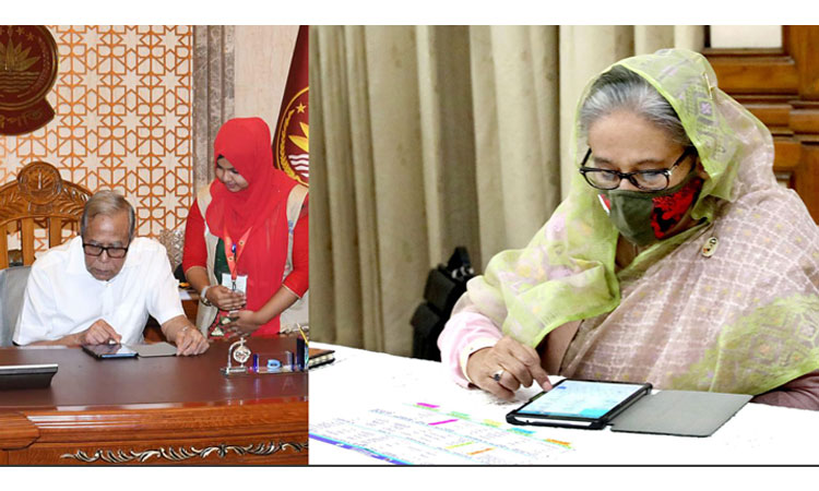 ওয়ালটন ট্যাবে ডিজিটাল জনশুমারি, উদ্বোধন করলেন প্রধানমন্ত্রী