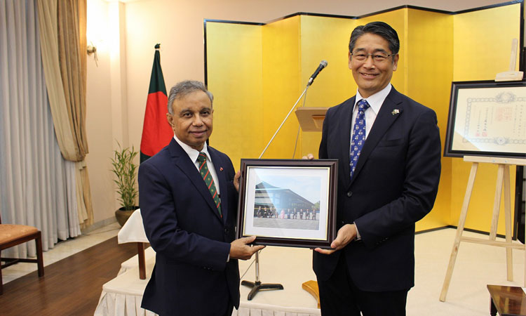 Celebration Ceremony of “The Order of the Rising Sun, Gold and Silver Star” Award for Abul Kalam Azad