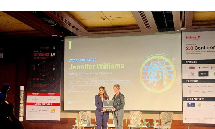 Jannatul Fardous Popy has been honored with 'Outstanding Leadership Award'
