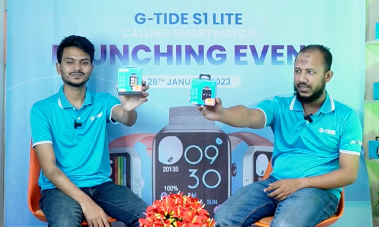দেশের বাজারে জি-টাইড ব্রান্ডের কলিং স্মার্টওয়াচ আনল মোশন ভিউ