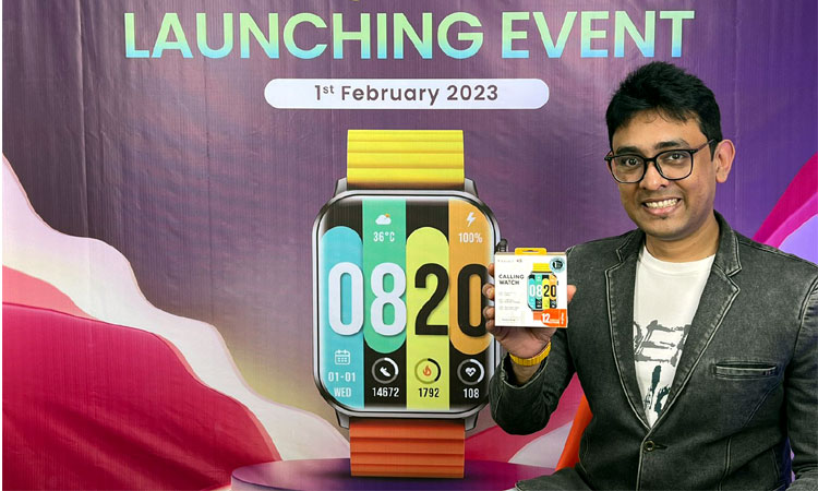 ১০০ স্পোর্টস মোড নিয়ে দেশের বাজারে কিসিলেক্ট ব্রান্ডের কলিং স্মার্টওয়াচ