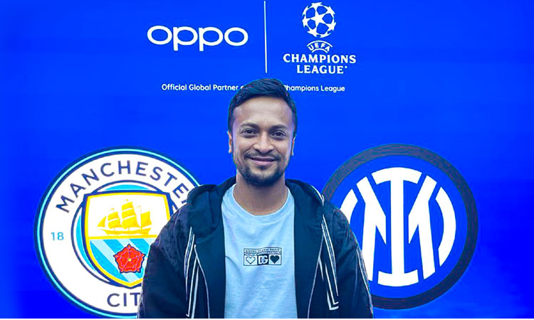 ‘উয়েফা চ্যাম্পিয়ন্স লিগ ফাইনাল- ২০২৩’ এর ঐতিহাসিক মুহূর্তকে অনুপ্রাণিত করেছে ‘অপো’ ও সাকিব