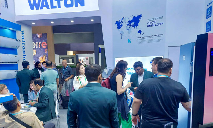 চীনের ক্যান্টন ফেয়ারে ওয়ালটনের ৩২ মিলিয়ন ডলারের রপ্তানির সুযোগ